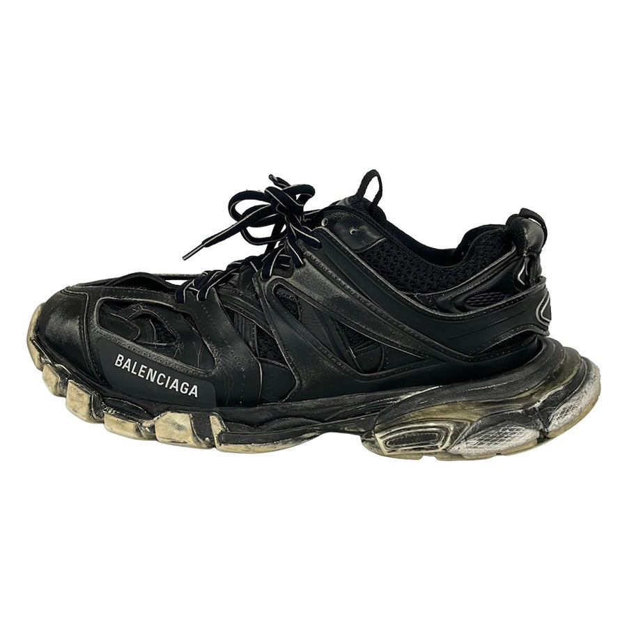 Balenciaga Track Trainer Black Leather