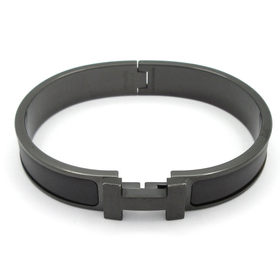 Hermes Clic Hh Black Hardware Ceramic