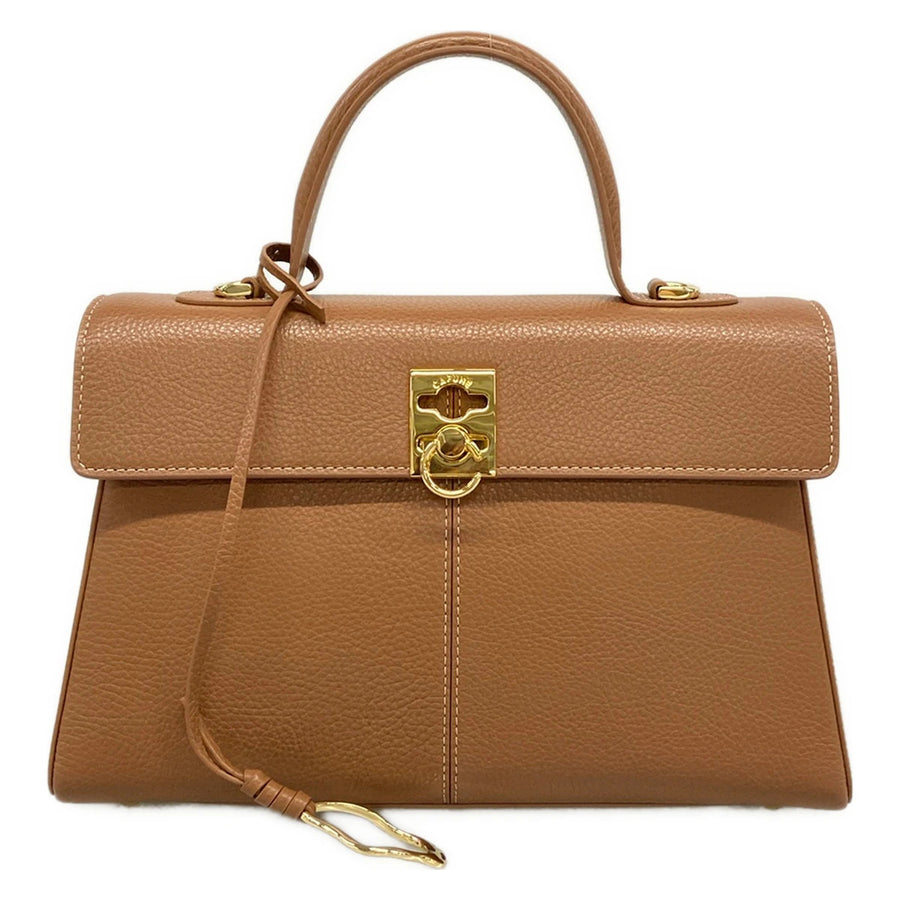 Cafune Stance Bag Pecan Leather Handbag