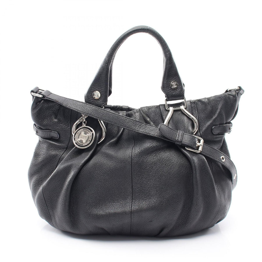 Celine Pillow Hand Shoulder Bag Leather