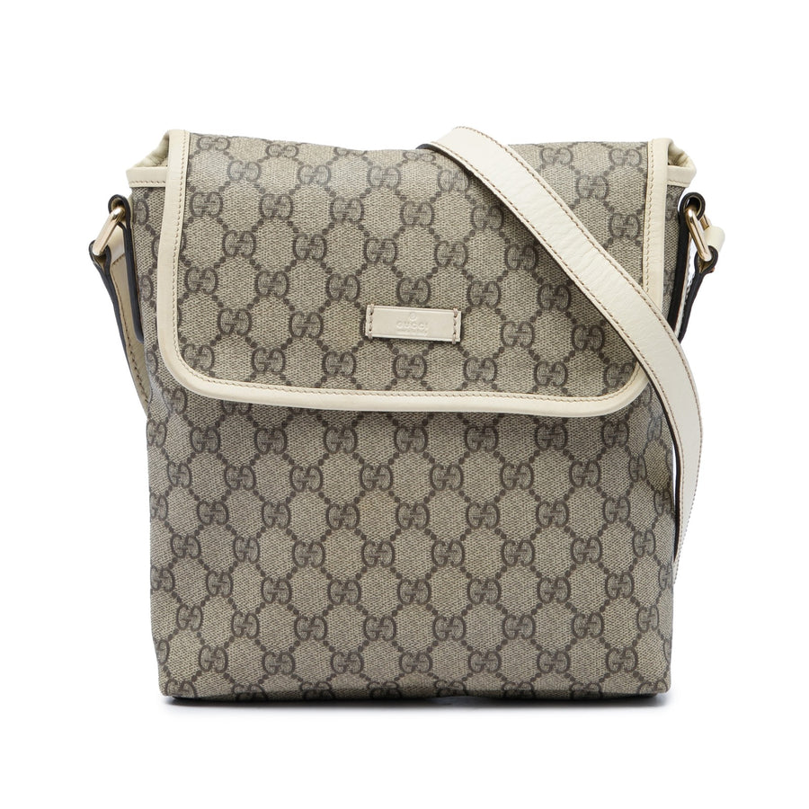 Gucci Gg Supreme Crossbody Pre-Loved Bag