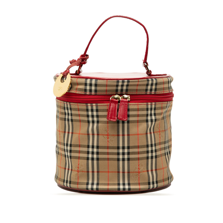 Burberry Haymarket Check Canvas Vanity