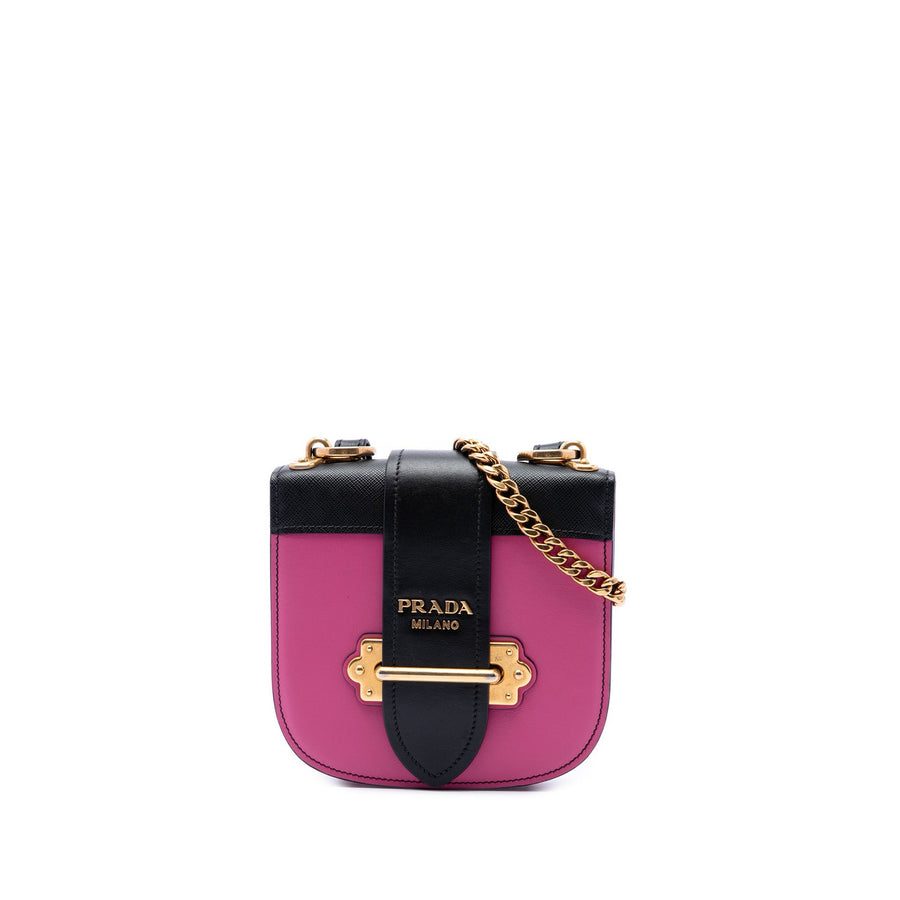Prada Saffiano Trimmed City Calf