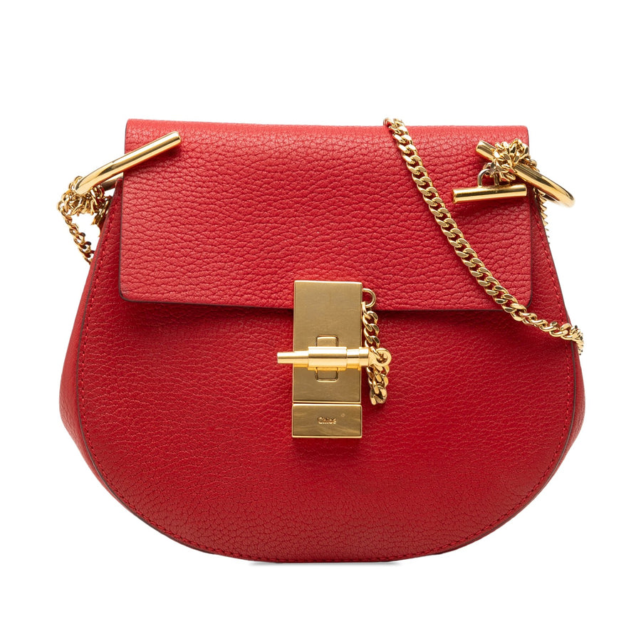 Chloé Mini Leather Drew Crossbody Pre-