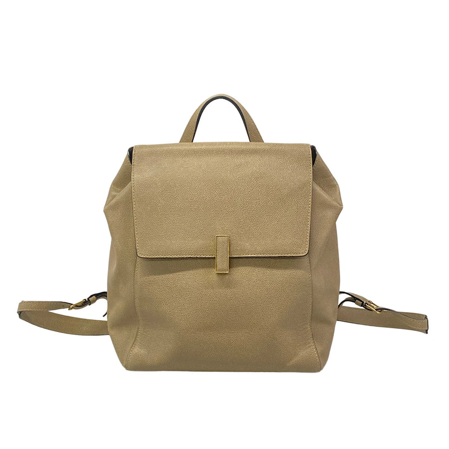 Valextra Ijide Backpack Beige Leather