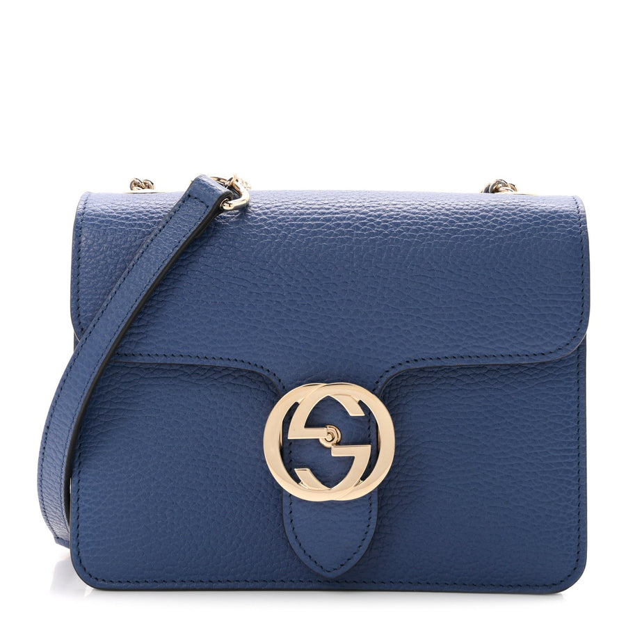 Gucci Dollar Calfskin Small Interlocking