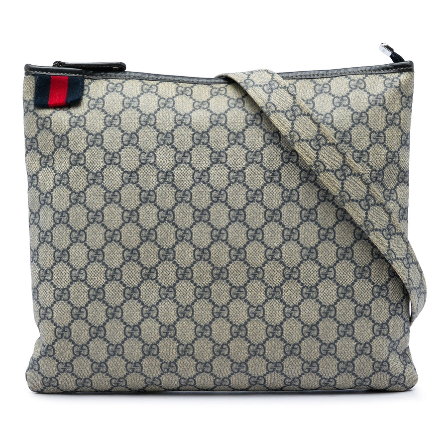 Gucci Gg Supreme Web Crossbody Pre-Loved