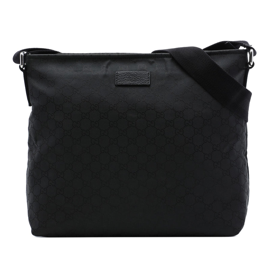 Gucci Gg Nylon Crossbody Pre-Loved Bag