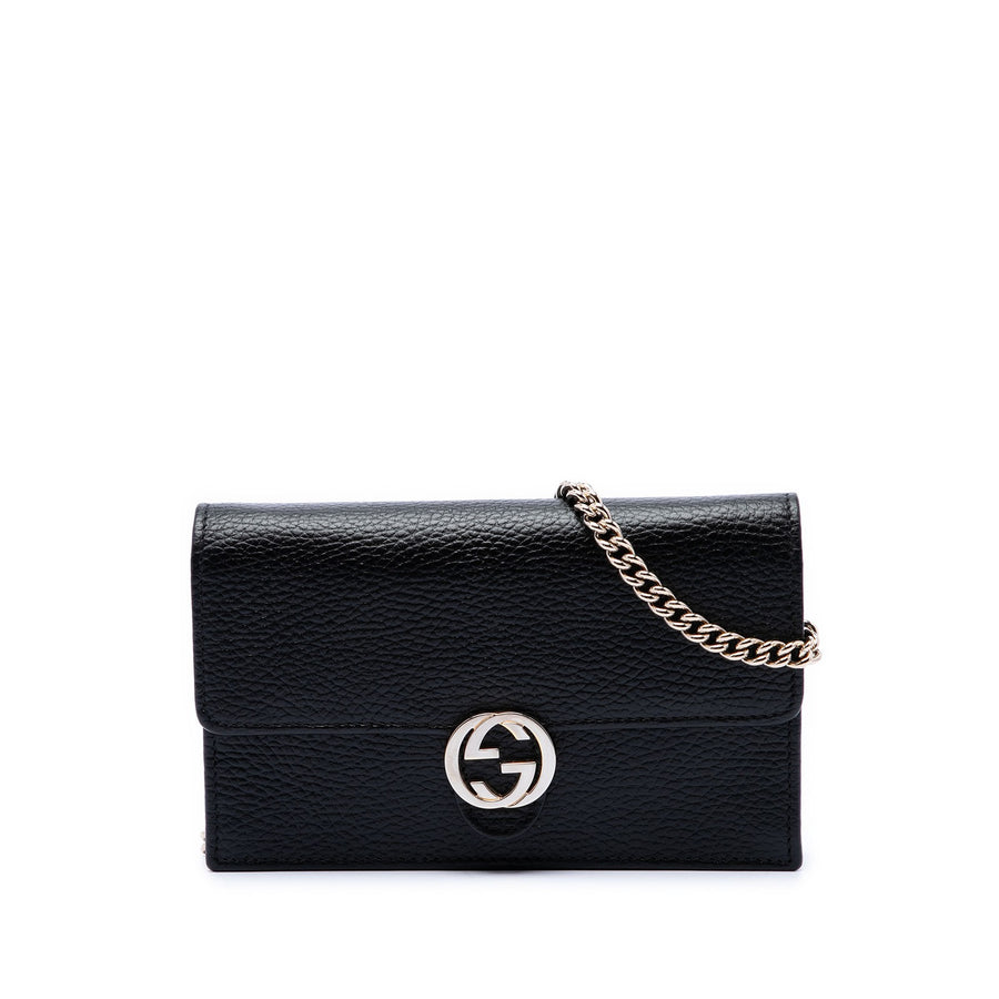 Gucci Dollar Calfskin Interlocking G