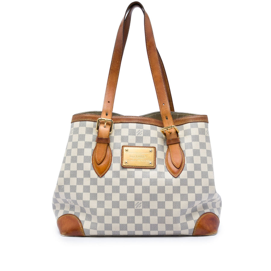 Louis Vuitton Damier Azur Hampstead Mm
