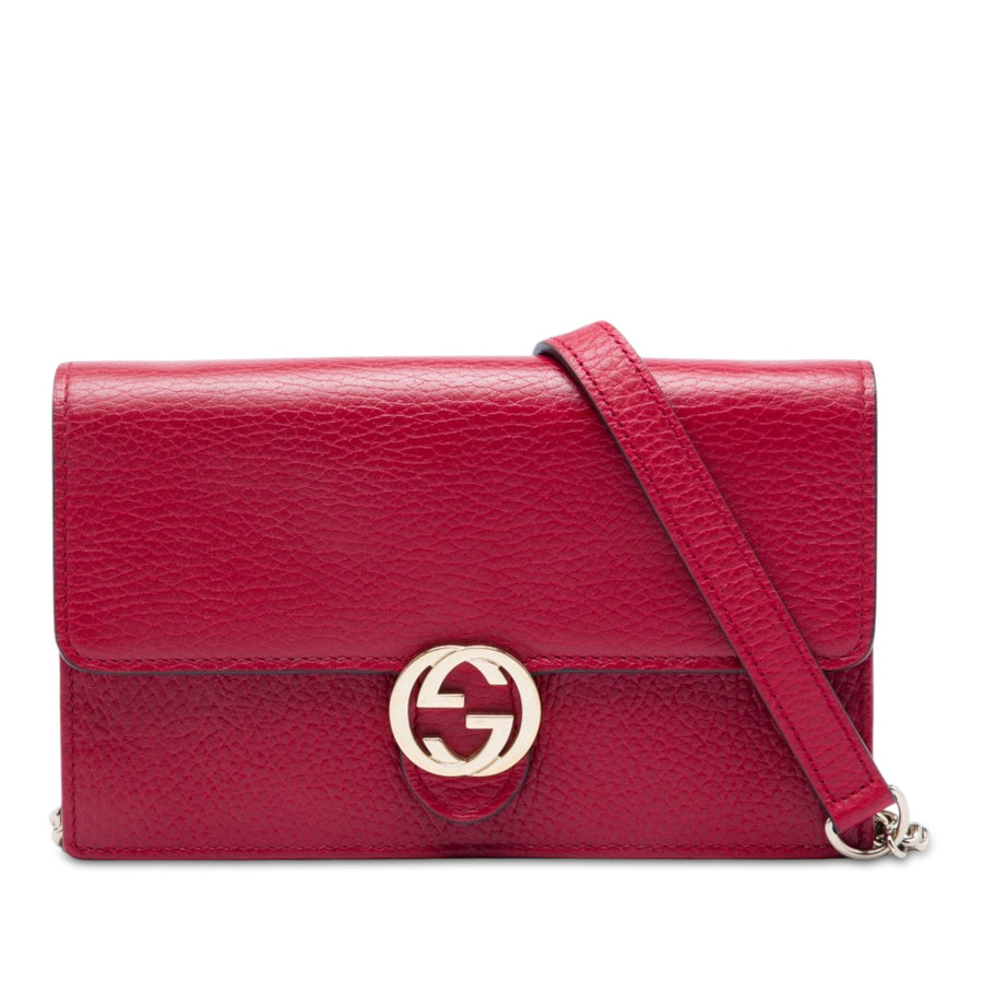 Gucci Dollar Calfskin Interlocking G