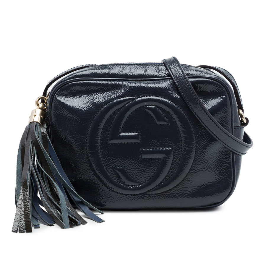 Gucci Patent Soho Disco Crossbody Pre-