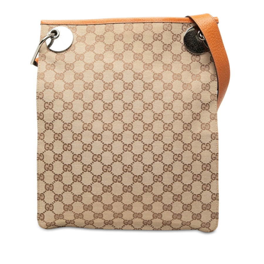 Gucci Gg Canvas Eclipse Crossbody Pre-