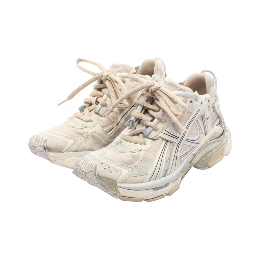 Balenciaga Runner Sneakers Fabric White
