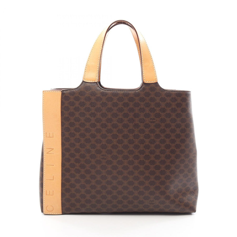 Celine Macadam Embossed Logo Handbag