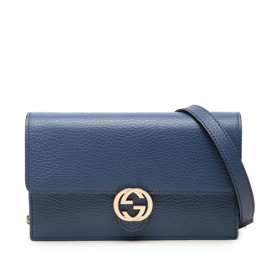 Gucci Dollar Calfskin Interlocking G