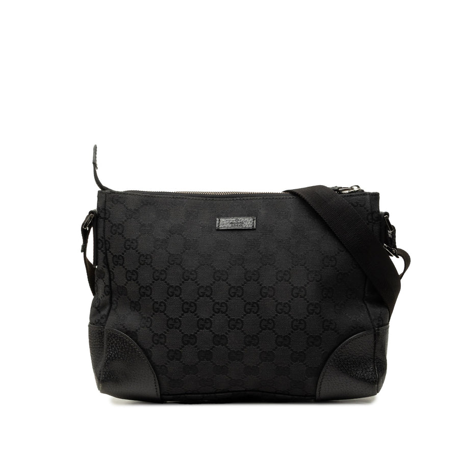 Gucci Gg Canvas Crossbody Pre-Loved Bag