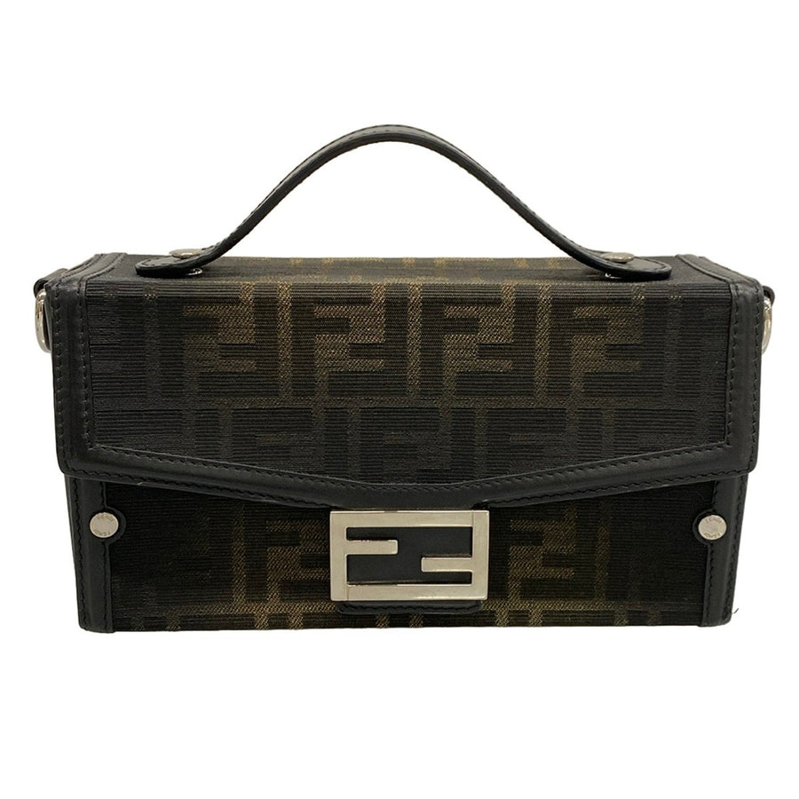 Fendi Baguette Soft Trunk / Zucca Print