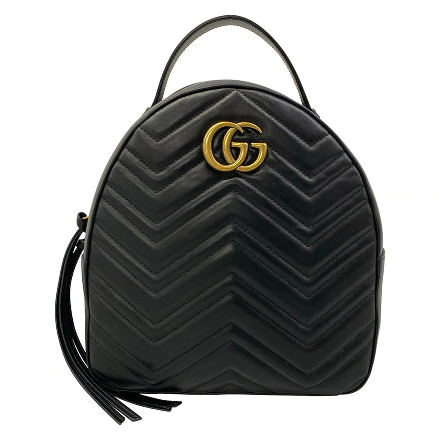 Gucci Gg Marmont Quilted Leather