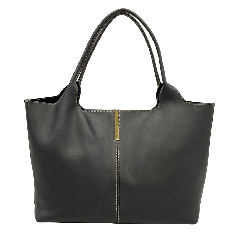 Tod's Shopping Bag Medium Black Calf