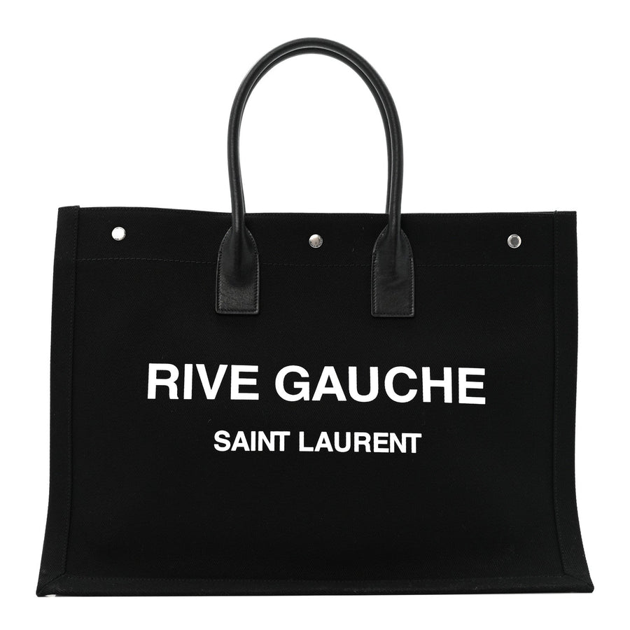 Saint Laurent Linen Calfskin Rive Gauche
