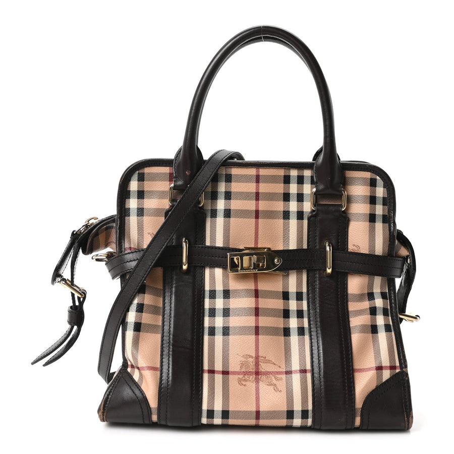 Burberry Haymarket Check Medium Minford