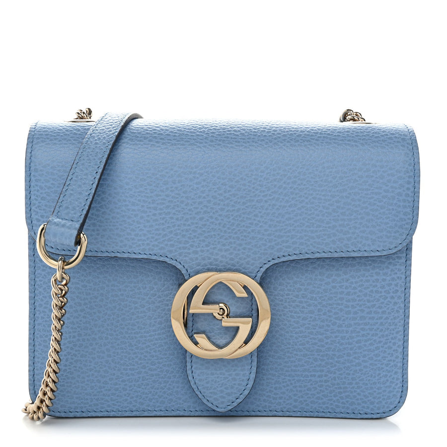 Gucci Dollar Calfskin Small Interlocking