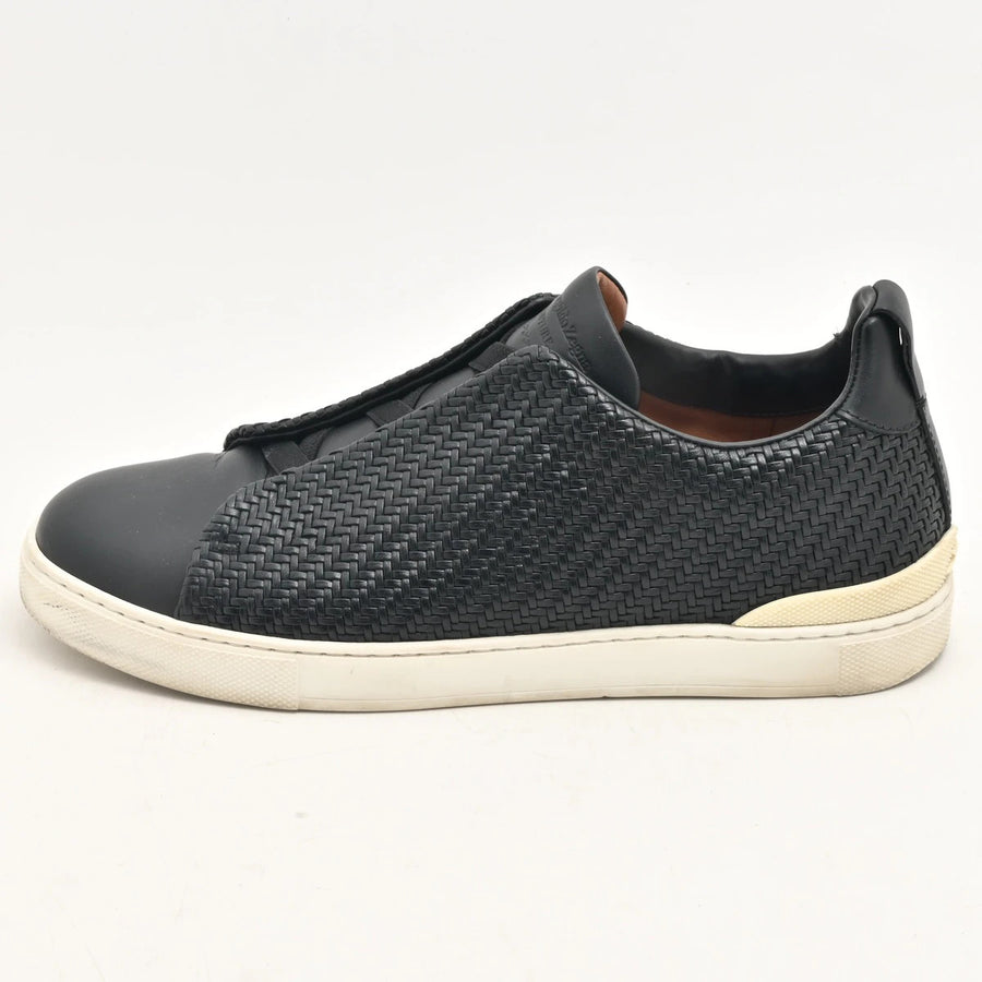 Ermenegildo Zegna Triple Stitch Black