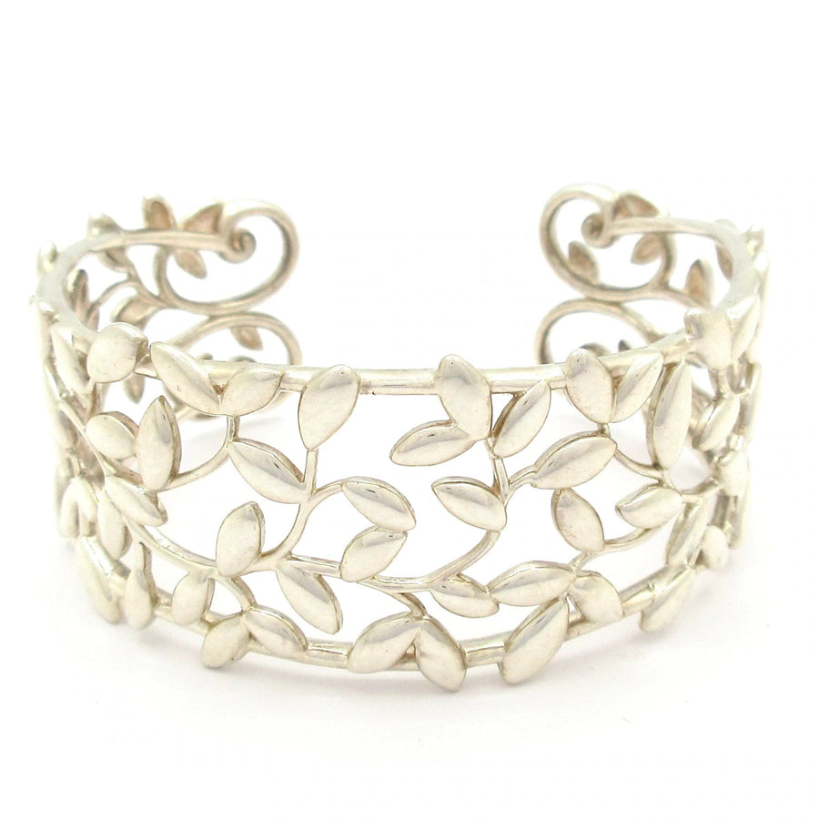 Tiffany&Co. Olive Leaf Cuff Silver