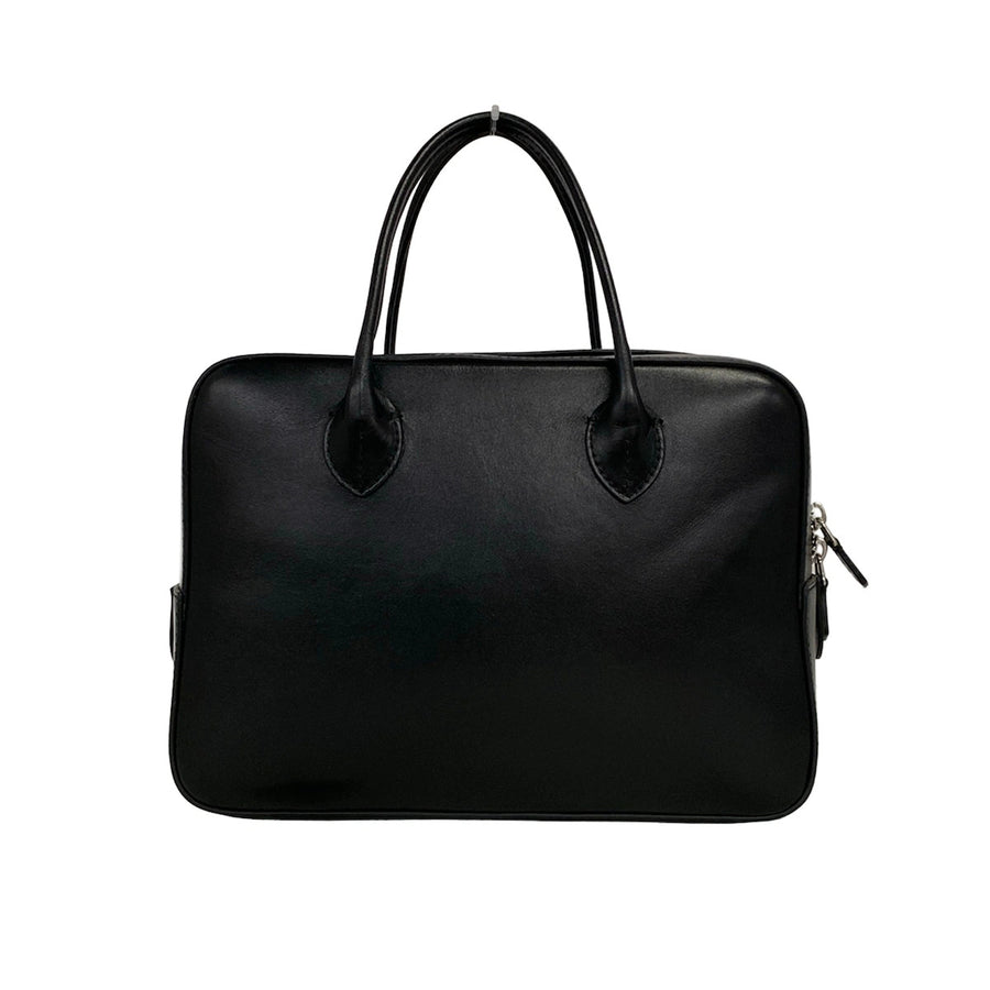 Maisoncanau Black Leather Handbag