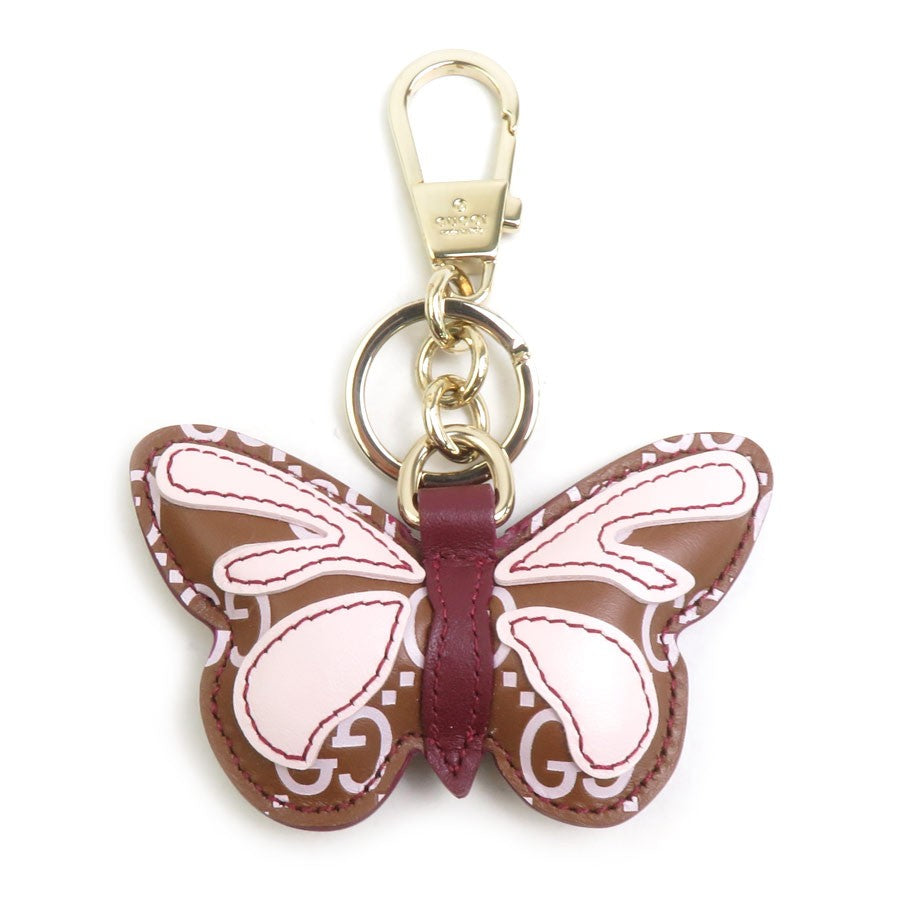 Gucci Butterfly Motif Charm Key