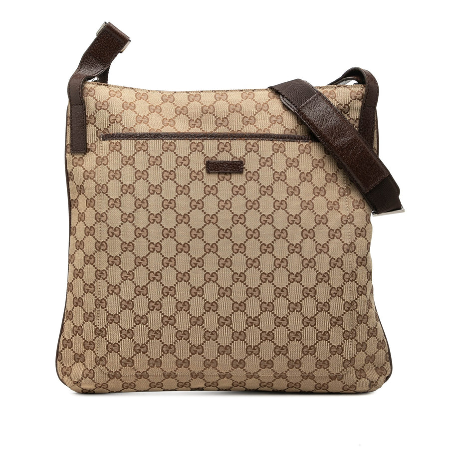 Gucci Gg Canvas Crossbody Pre-Loved Bag