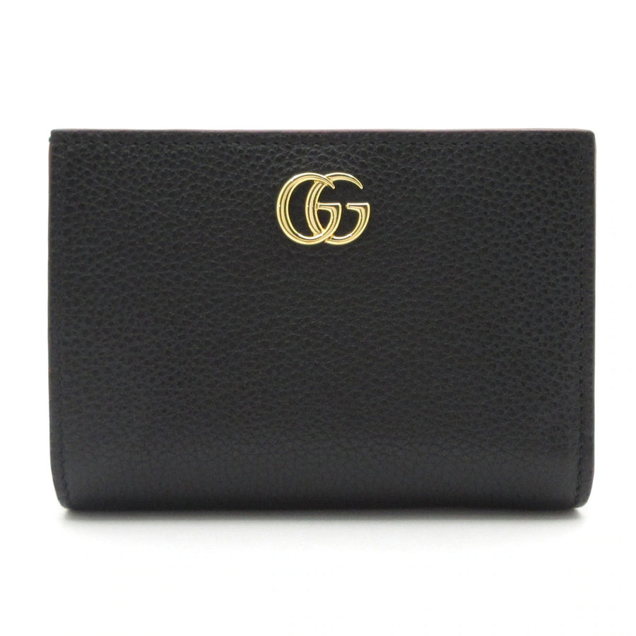 Gucci Black Bordeaux Leather Bifold