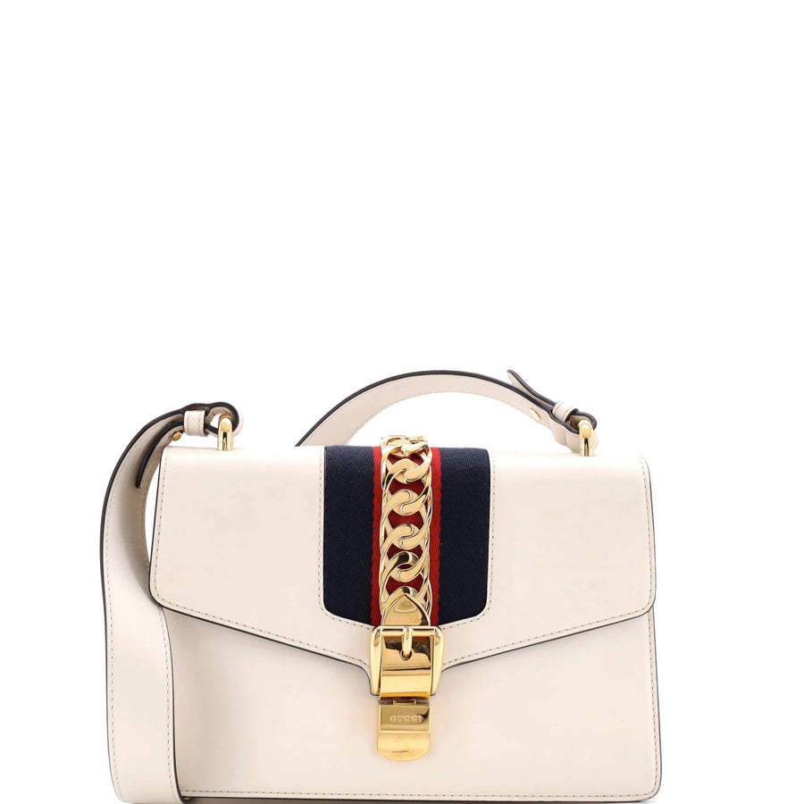 Gucci Sylvie Shoulder Bag Leather Small
