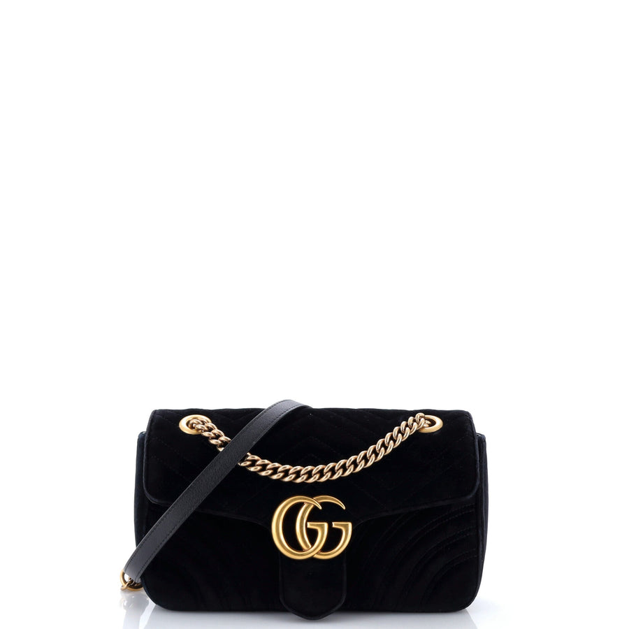 Gucci Gg Marmont Flap Bag Matelasse