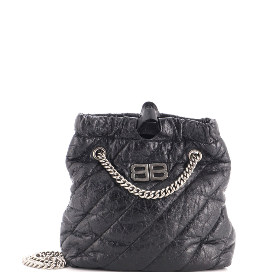 Balenciaga Crush Chain Tote Quilted