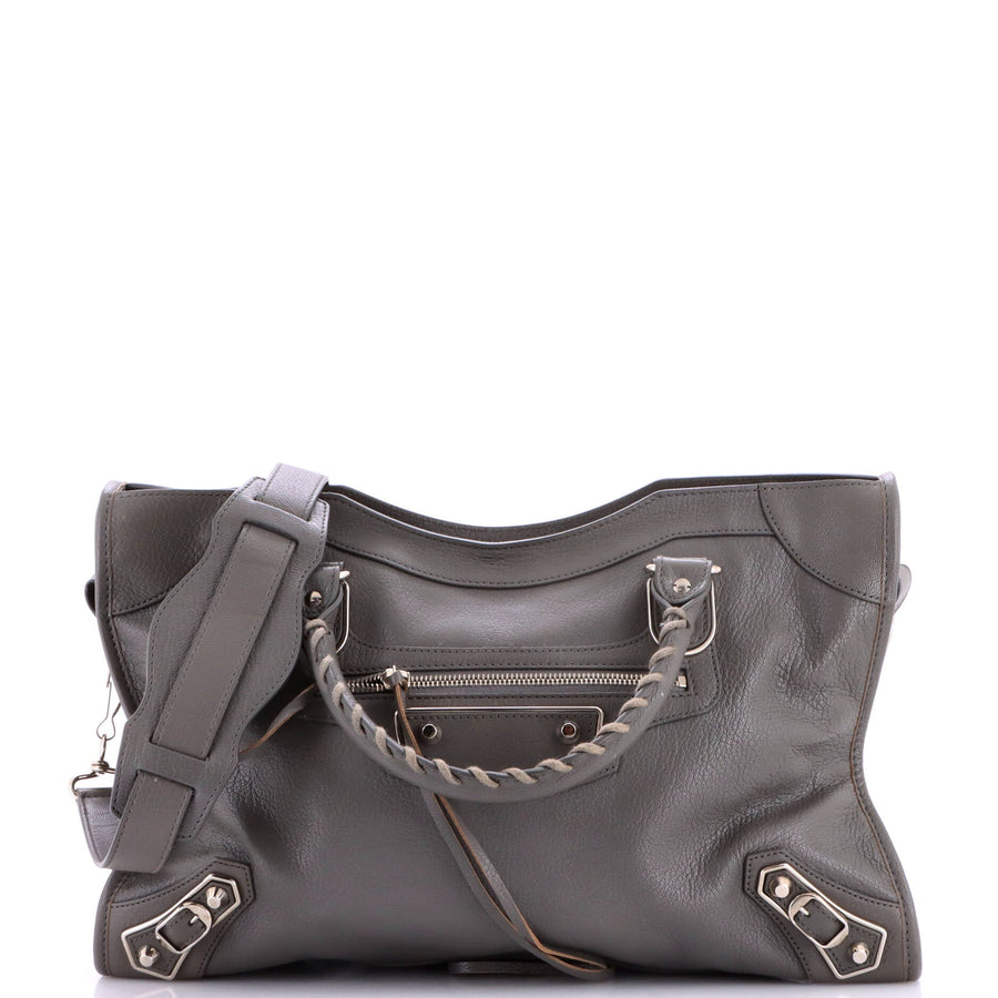 Balenciaga City Classic Metallic Edge