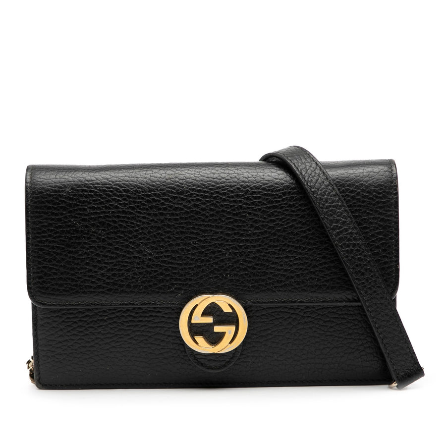 Gucci Dollar Calfskin Interlocking G