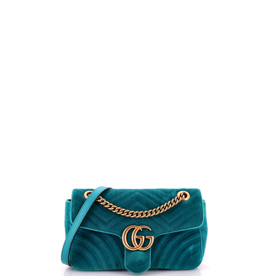 Gucci Gg Marmont Flap Bag Matelasse