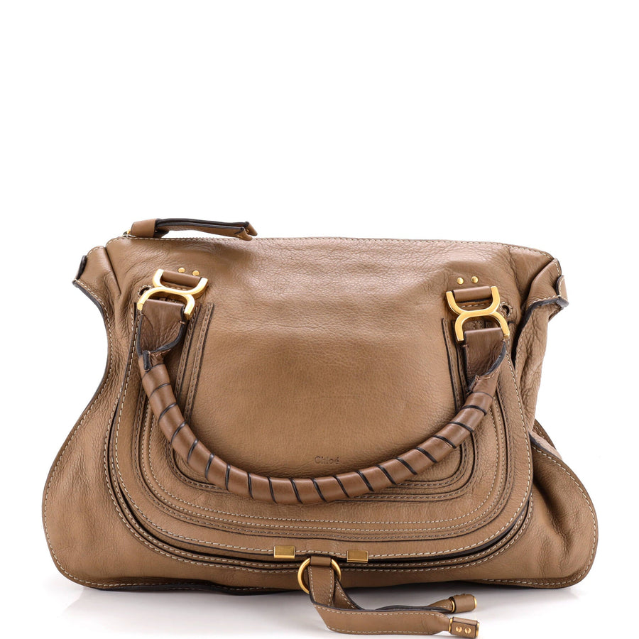 Chloe Marcie Shoulder Bag Leather Large