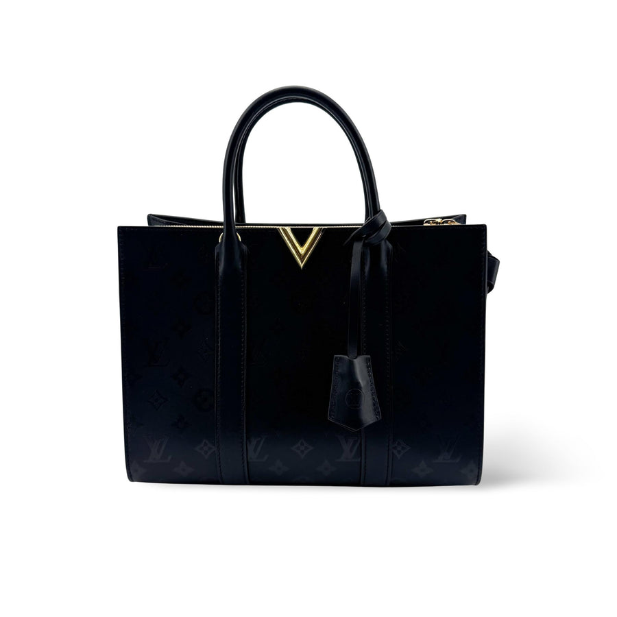 Louis Vuitton Berry Tote Bag Mm Black