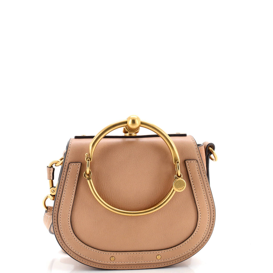 Chloe Nile Crossbody Bag Leather Small