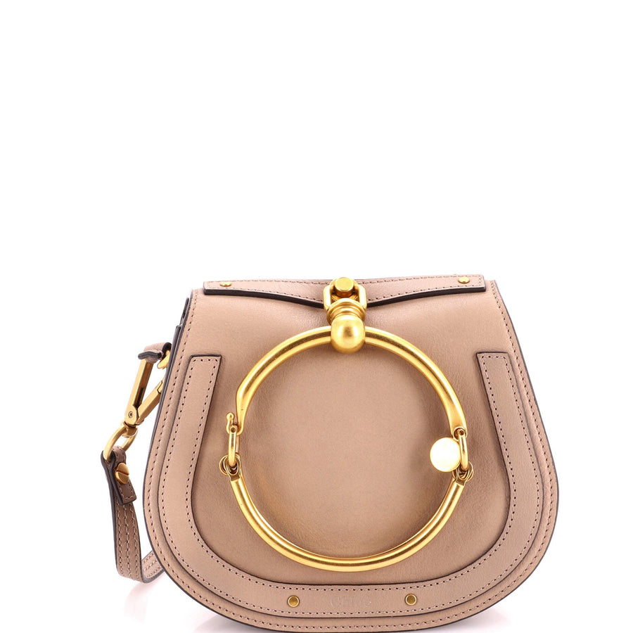 Chloe Nile Crossbody Bag Leather Small