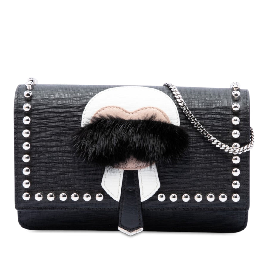 Fendi Karlito Wallet On Chain Studded