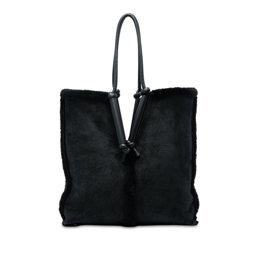 Bottega Veneta Suede And Shearling