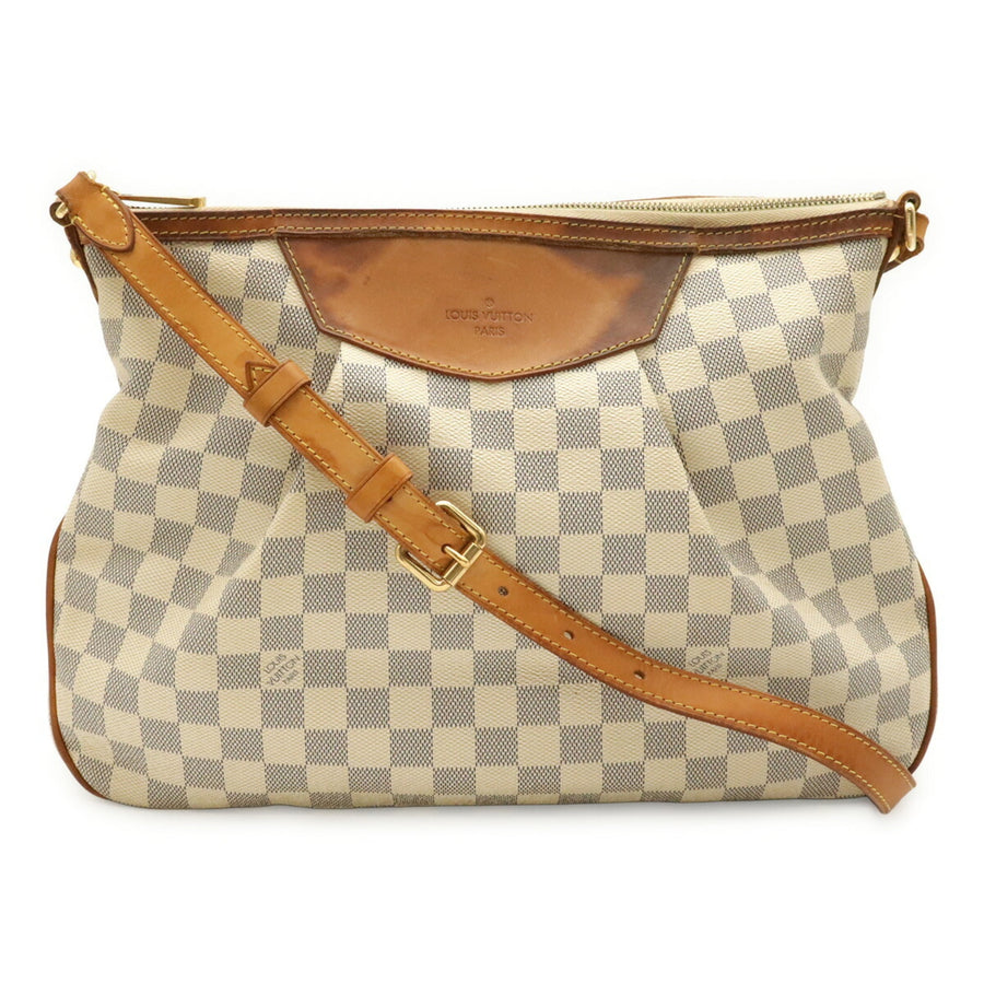 Louis Vuitton Siracusa Handbag Damier Pm