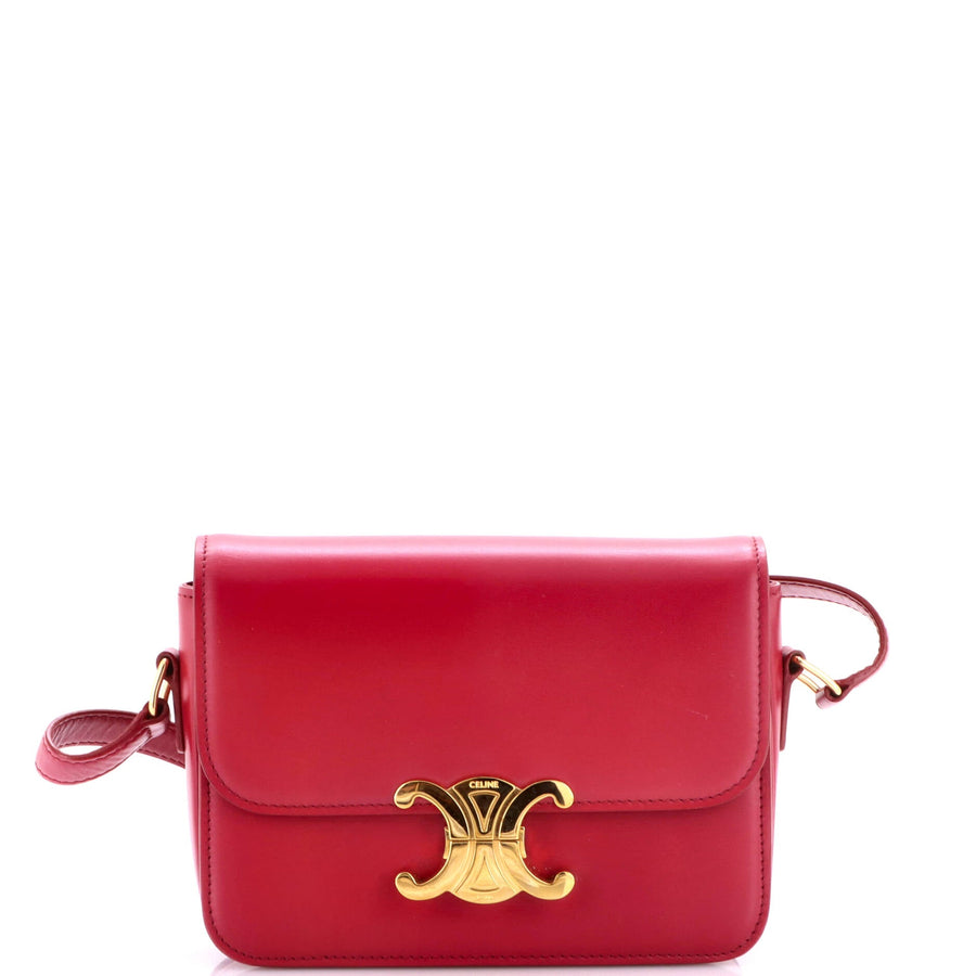 Celine Triomphe Shoulder Bag Smooth