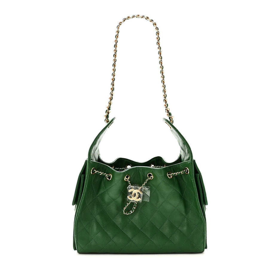 Caviar Quilted Small Chanel 25 Handbag