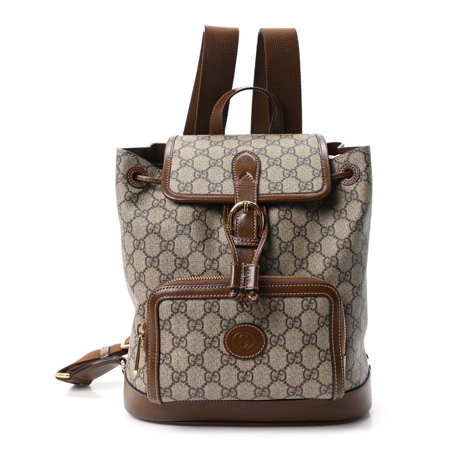 Gucci Gg Supreme Azalea Calfskin Retro