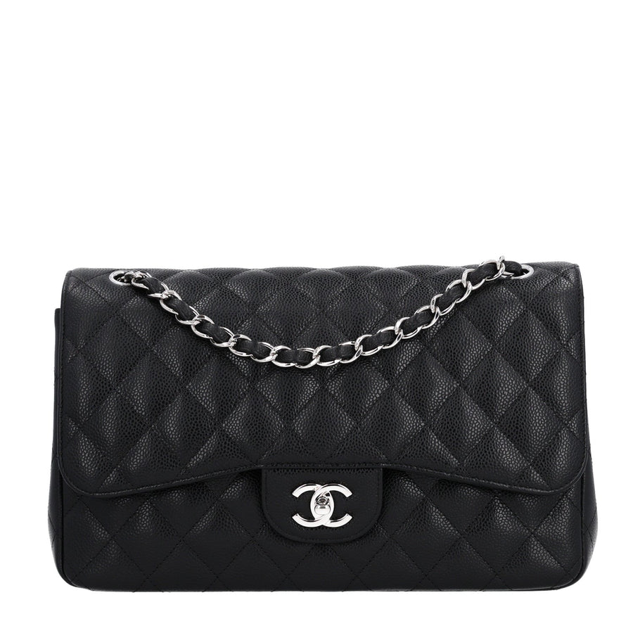 Chanel Caviar Quilted Jumbo Double Flap